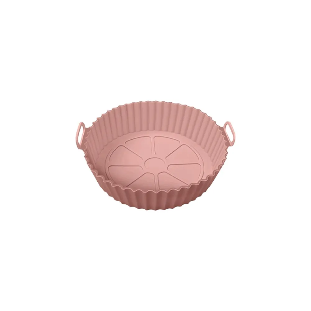 forma silicone air fryer rosa