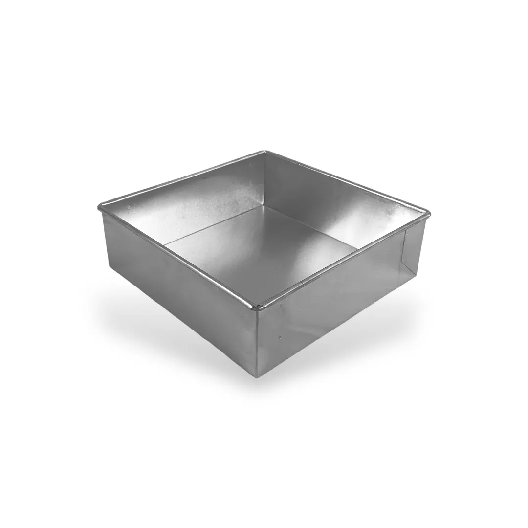 orma-quadrada-de-bolo-baixa-alumínio-20cm
