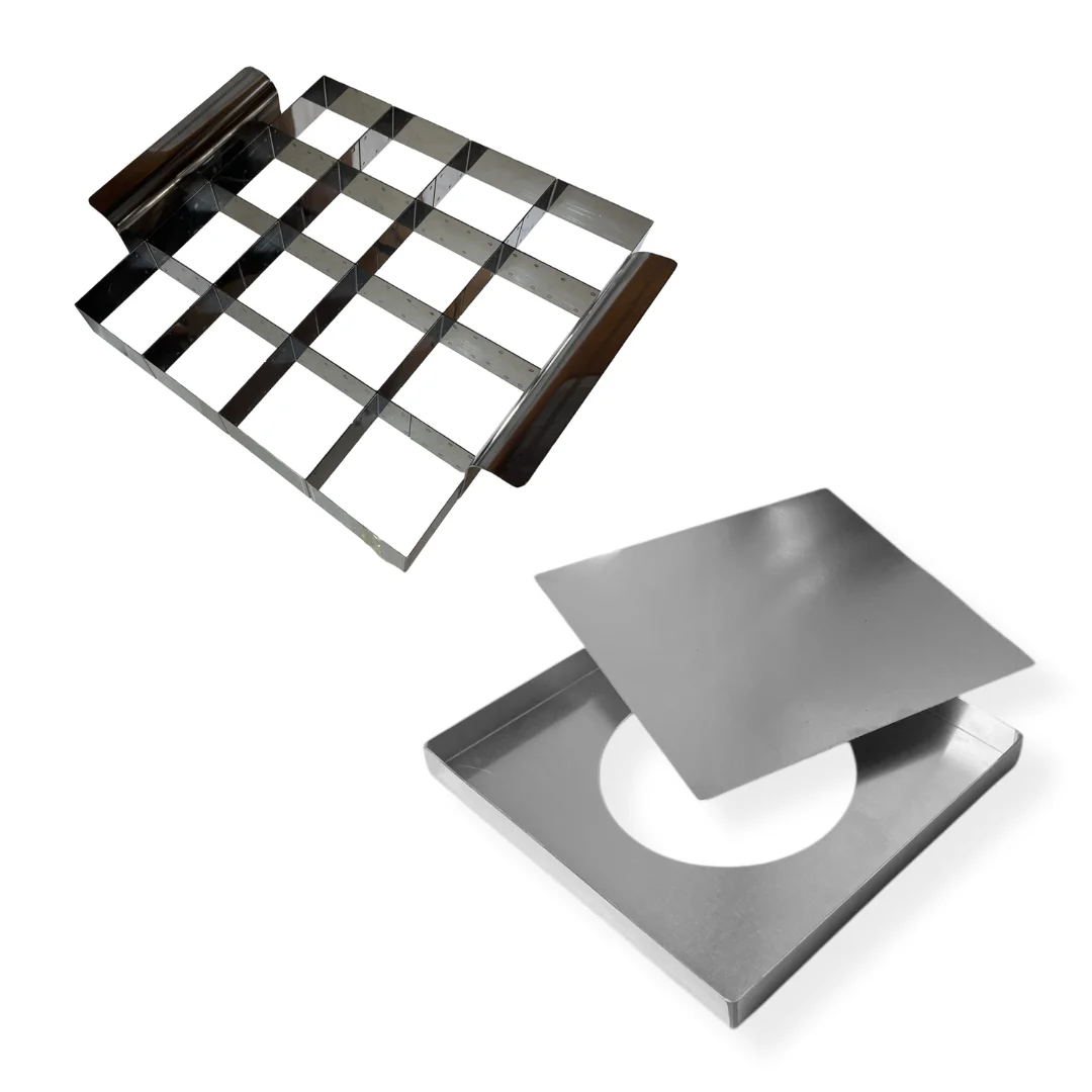 kit-cortador-5x5-brownie-16-pedaços-inox-forma-assadeira-quadrada-fundo-removivel-alumínio